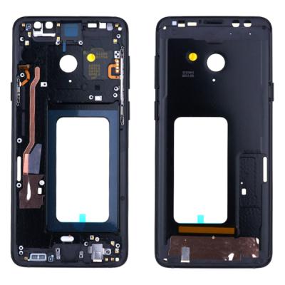 Рамка крепления дисплея для Samsung Galaxy S9+ G965 (оригинал Китай, Midnight Black)