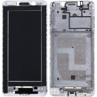 Рамка крепления дисплея для TP-Link Neffos C9 TP707A (оригинал Б/У, белая)