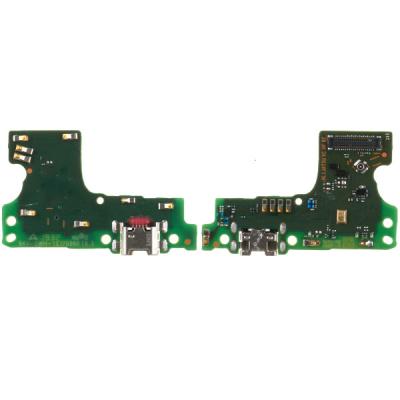 Нижняя плата для Huawei Y6 2019, MRD-LX1, Y6 Pro, с коннектором зарядки и микрофоном (оригинал)