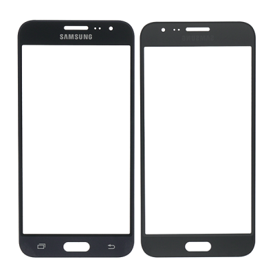 Стекло экрана под переклейку для Samsung Galaxy J3 2016 J320, J320, j320F, (5") (черное)
