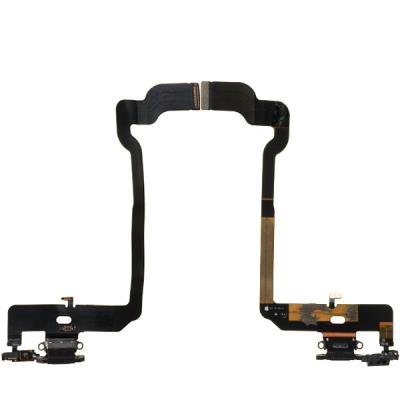 Шлейф коннектора зарядки для iPhone XS, с микрофоном, 821-01363