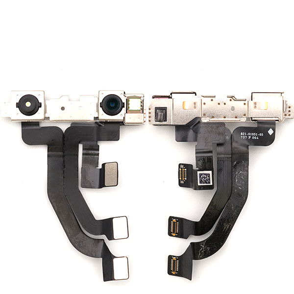 Шлейф Face ID для iPhone X, с фронтальной камерой, Dot projector и IR камерой, оригинал - интернет-магазин запасных частей для телефонов и электроники MaxService