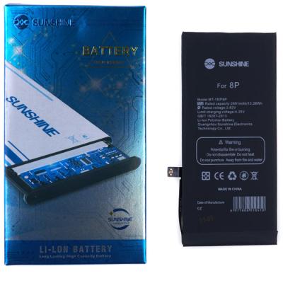 Аккумулятор для iPhone 8 Plus Sunshine (Li-Polymer, 3.82В, 2691mAh) - интернет-магазин запасных частей для телефонов и электроники MaxService