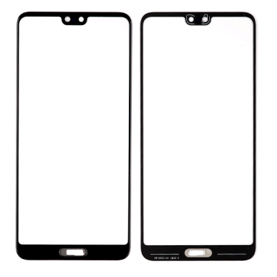Стекло экрана под переклейку для Huawei P20, EML-L29 (черное)