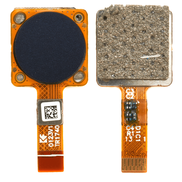 Шлейф для Asus ZenFone Max Plus M1, ZB570TL сканера отпечатка пальцев (Touch ID), оригинал (черный)