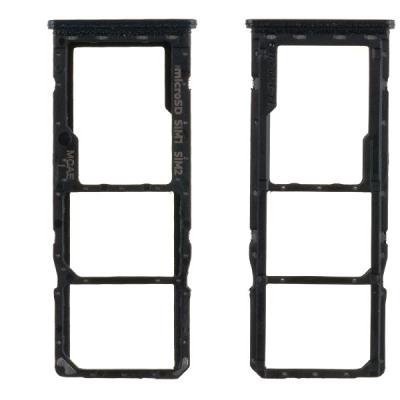 Держатель SIM карты для Samsung Galaxy M21 M215, Galaxy M31 M315 (черный)