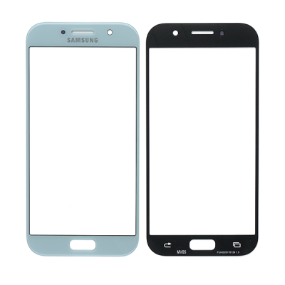 Стекло экрана под переклейку для Samsung Galaxy A5 2017 A520F, A520, A520F, (5,2") (голубое)