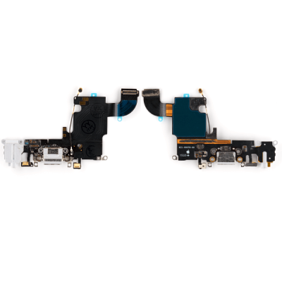 Шлейф конектора зарядки Apple iPhone 6s, з конектором навушників, з мікрофоном - інтернет-магазин запасних частин для телефонів та електроніки MaxService