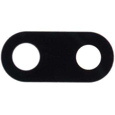 Стекло камеры для Xiaomi Redmi 6A (без ободка, черное)