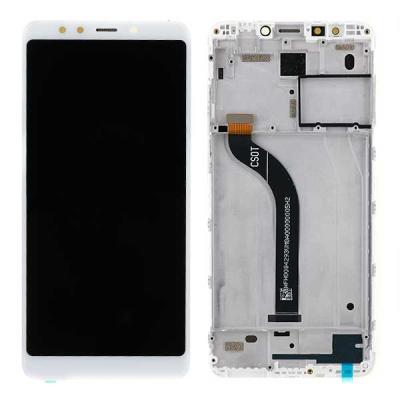 Дисплей для Xiaomi Redmi 5 (с рамкой, оригинал Китай, белый)