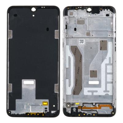 Рамка крепления дисплея для Samsung Galaxy A10s 2019, A107, A107F (оригинал Б/У, черная)