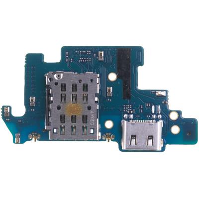 Нижня плата зарядного конектора для Samsung Galaxy A80 A805, з конектором SIM, оригінал PRC - інтернет-магазин запасних частин для телефонів та електроніки MaxService