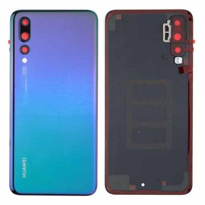 Задняя крышка для Huawei P20 Pro 2018/P20 Pro CLT-L29, с стеклом камеры и проклейкой - интернет-магазин запасных частей для телефонов и электроники MaxService