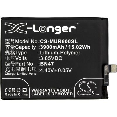 Аккумулятор Xiaomi BN47 Cameron Sino (Li-Polymer, 3900mAh, 3.85В) - интернет-магазин запасных частей для телефонов и электроники MaxService