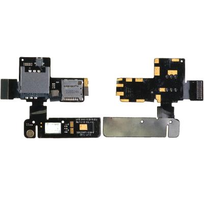 Коннектор SIM-карты для HTC G24, T320e One V , коннектор карты памяти, со шлейфом - интернет-магазин запасных частей для телефонов и электроники MaxService