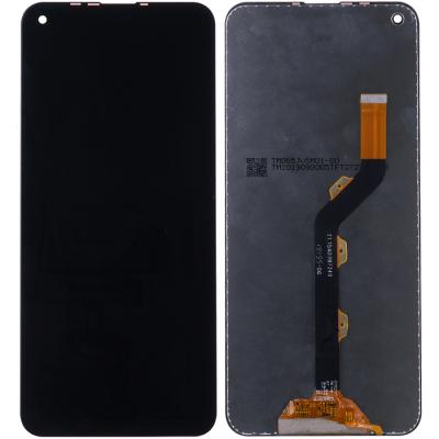 Дисплей для TECNO Spark 5 Pro KD7, с сенсорным экраном (оригинал (переклеено стекло), черный)