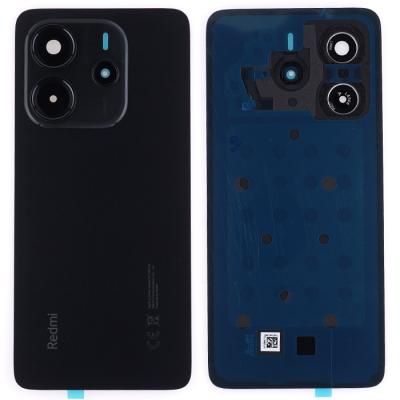 Задняя крышка для Xiaomi Redmi Note 14, с стеклом камеры (Midnight Black)