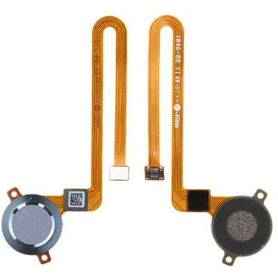 Сканер отпечатка пальцев для TP-Link Neffos C9 TP707A, со шлейфом (Cloudy Grey)