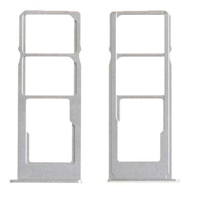 Держатель SIM карты для TP-Link Neffos C9 TP707A, оригинал (серый)