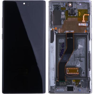 Дисплей для Samsung Galaxy Note 10+ Plus N975, с рамкой, оригинал (переклеено стекло) - интернет-магазин запасных частей для телефонов и электроники MaxService