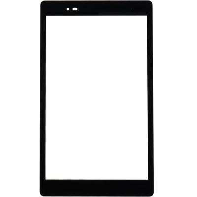 Стекло дисплея для Lenovo Tab 3 8 Plus TB-8703X/TB-8703F, без OCA пленки (черный)
