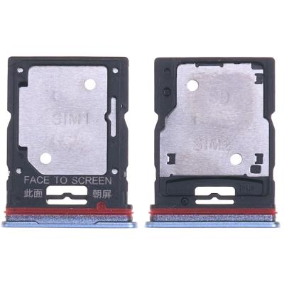 Держатель SIM карты для Xiaomi Redmi Note 11 Pro 5G, на две SIM-карты (Black)