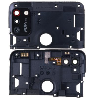 Прижимная планка материнской платы для TECNO POP 4 Pro BC3, с стеклом камеры - интернет-магазин запасных частей для телефонов и электроники MaxService