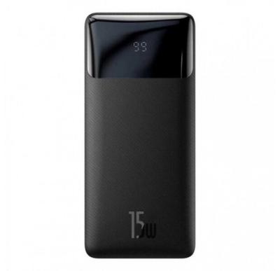 Power Bank Baseus Bipow 20000mAh 15W (PPDML-J01) Black - інтернет-магазин запасних частин для телефонів та електроніки MaxService