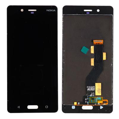 Дисплей для Nokia 8 DUAL SIM, TA-1004, с сенсорным экраном (без рамки, OEM, черный)