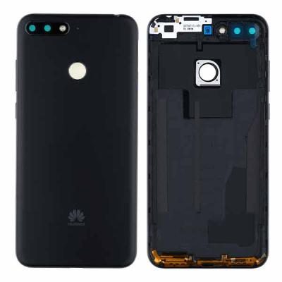 Задняя крышка для Huawei Y6 Prime 2018, ATU-L31, с боковыми кнопками, стеклом камеры - интернет-магазин запасных частей для телефонов и электроники MaxService