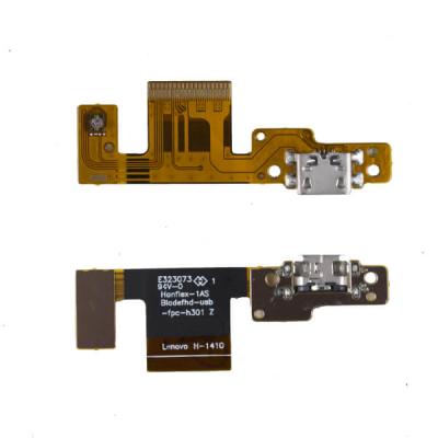 Шлейф для Lenovo Yoga Tablet 10 HD Plus, B8080 коннектора зарядки - интернет-магазин запасных частей для телефонов и электроники MaxService