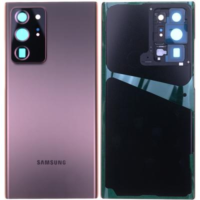 Задняя крышка для Samsung Galaxy Note 20 Ultra N985/N986, с стеклом камеры, оригинал PRC (Mystic Bronze)
