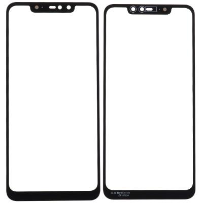 Стекло экрана под переклейку для Xiaomi Redmi Note 6 Pro, (6,26") (черный)