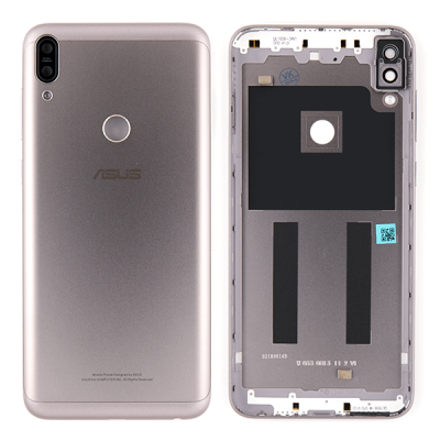 Задняя крышка для Asus ZenFone Max Pro M1, ZB602KL, с боковыми кнопками (Meteor Silver)