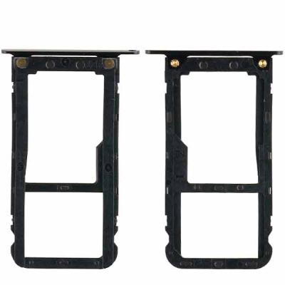 Держатель SIM карты для Xiaomi Redmi 5 Plus Redmi 5 Plus Dual MEE7, оригинал (черный, Dual SIM)