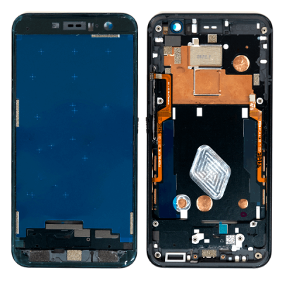 Рамка крепления дисплея HTC U11 (2pzc300 u-3u) (черный)
