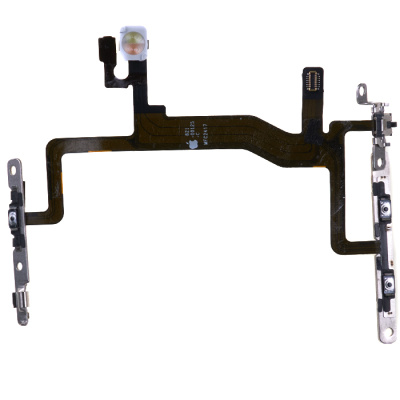 Шлейф для Apple iPhone 6s кнопки включення та регулювання гучності, з мікрофоном та спалахом - інтернет-магазин запасних частин для телефонів та електроніки MaxService