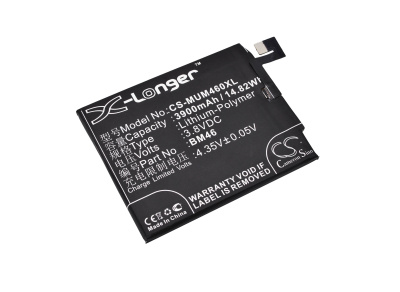 Аккумулятор Xiaomi BM46 Cameron Sino (Li-Polymer, 3900mAh, 3.8В) - интернет-магазин запасных частей для телефонов и электроники MaxService