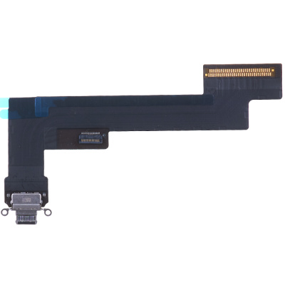 Шлейф коннектора зарядки для iPad Air 4 Gen 2020, A2316/A2324/A2325/A2072/A2316 (Wi-Fi, черный)
