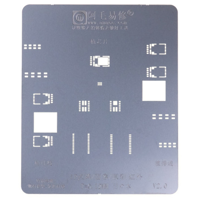 BGA трафарет Amaoe для Face ID - интернет-магазин запасных частей для телефонов и электроники MaxService