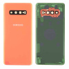 Задняя крышка для Samsung Galaxy S10+ Plus G975, оригинал Китай (красная)