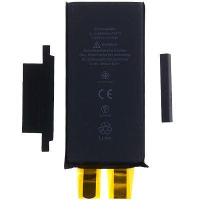 Аккумулятор для iPhone 12 mini (Li-ion, 3,83В, 2227mAh), без микросхемы - интернет-магазин запасных частей для телефонов и электроники MaxService