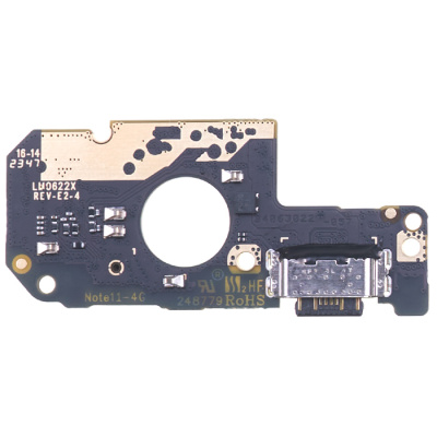 Нижня плата конектора зарядки для Xiaomi Redmi Note 11/Note 11S/Note 12S, Poco M4 Pro 4G - інтернет-магазин запасних частин для телефонів та електроніки MaxService