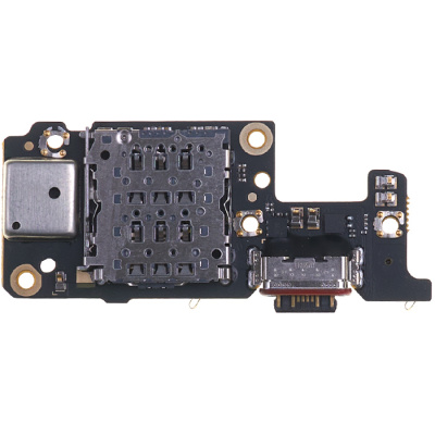 Нижняя плата коннектора зарядки для Xiaomi Redmi Note 11 Pro+ 5G, оригинал - интернет-магазин запасных частей для телефонов и электроники MaxService