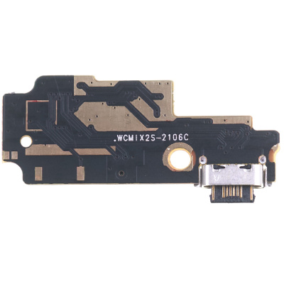 Нижняя плата коннектора зарядки для Xiaomi Mi Mix 2S, с микрофоном, копия - интернет-магазин запасных частей для телефонов и электроники MaxService