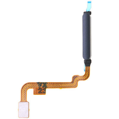 Кнопка включения для Xiaomi Redmi Note 10/Note 10 4G, с сканером отпечатка пальцев, оригинал (Gray Onyx)