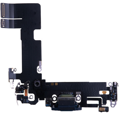 Шлейф коннектора зарядки для iPhone 13, с микрофоном, оригинал (Black)