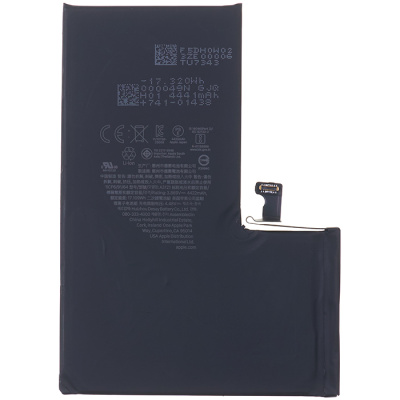 Аккумулятор для iPhone 15 Pro Max, оригинал с разборки - интернет-магазин запасных частей для телефонов и электроники MaxService