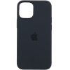 Чохол Silicone Case для Apple iPhone 12 mini (Black)