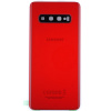 Задня кришка Samsung Galaxy S10 G973, зі склом камери, оригінал PRC (Red)